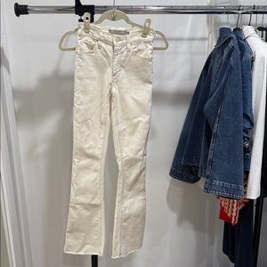 Hudson Jeans Cream Flare Women's Jeans